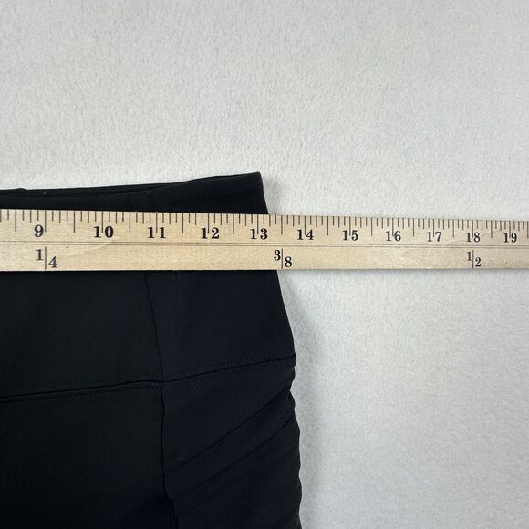 Athleta Pants Womens Small Black DELANCEY MOTO TIGHT Pant Stretch Pull On - Picture 3 of 14